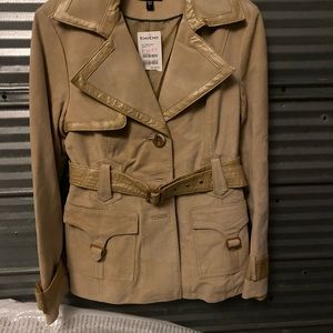 Bebe suede women’s jacket